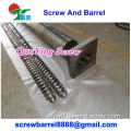 Биметаллические Twin параллельных винт ствола для ПВХ материала Чжоушань фабрики